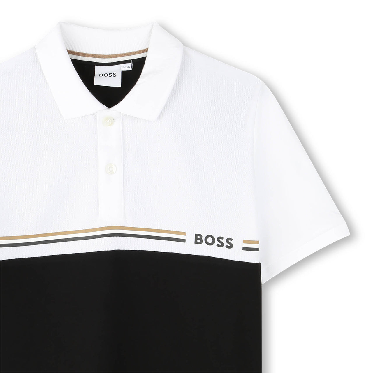 BOSS Polo para niño t teen bicolor