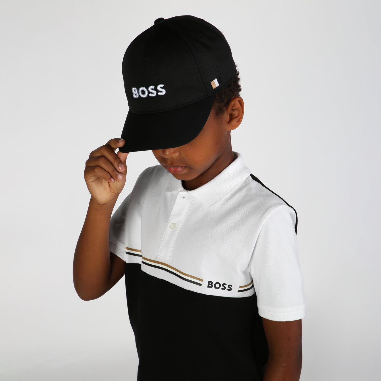 BOSS Polo para niño t teen bicolor