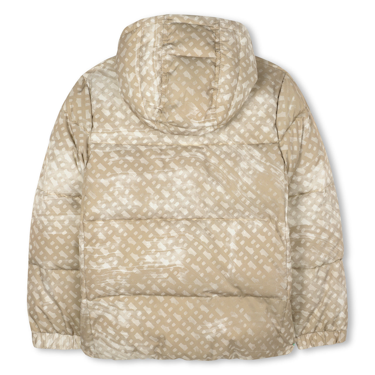 BOSS Chamarra para niño y teen all over print en tonos dorados unisex