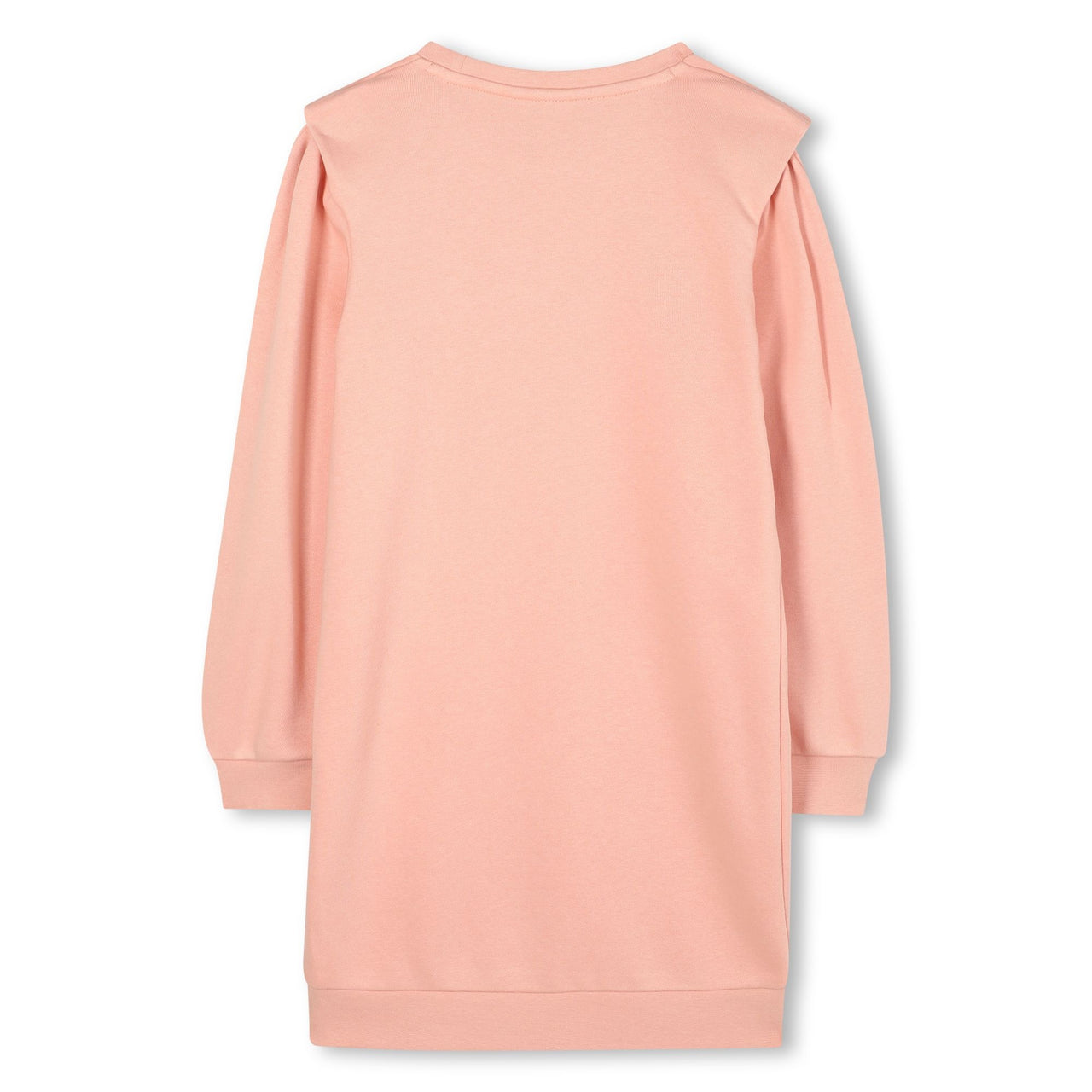 BOSS Vestido para niña y teen tipo sudadera rosa