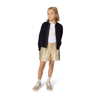 Thumbnail for BOSS Short para niña y teen color dorado
