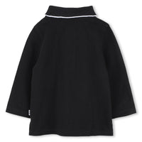 Thumbnail for Boss polo para bebe manga larga negra