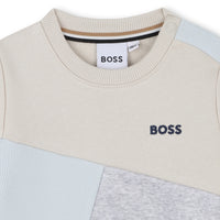 Thumbnail for BOSS sudadera para bebe abierta multicolor