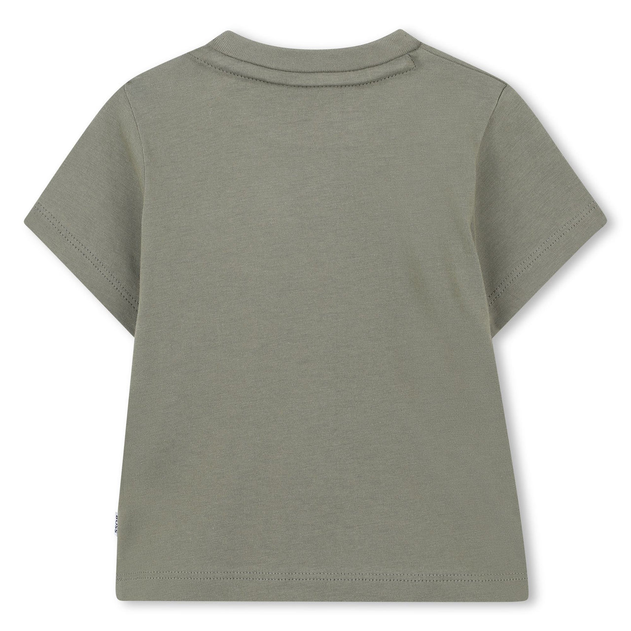 Boss playera para bebe verde olivo
