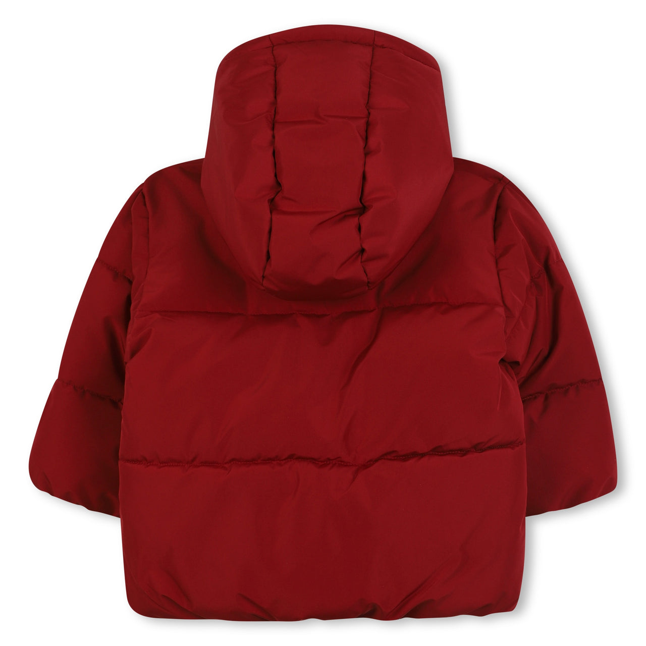 Boss chamarra para bebe color vino con capucha