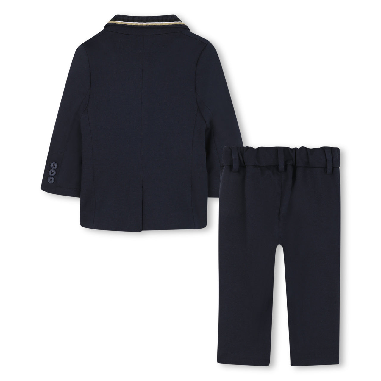 Boss traje para bebe color azul marino