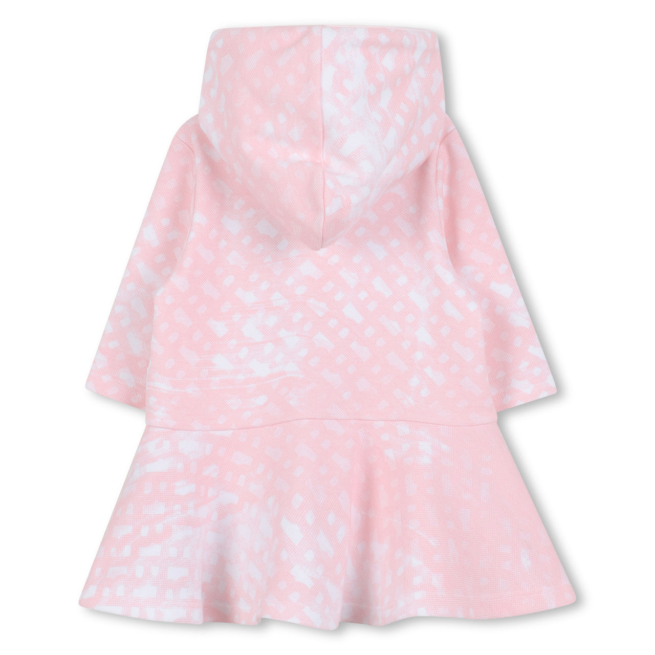 Boss vestido para bebe rosa all over print