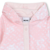Thumbnail for Boss vestido para bebe rosa all over print