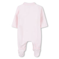 Thumbnail for Boss mameluco  para bebe niña tela muy suave color rosa