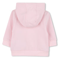 Thumbnail for Boss set de pants con playera rosa para bebe velvet