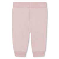 Thumbnail for Boss set de pants con playera rosa palido para bebe velvet