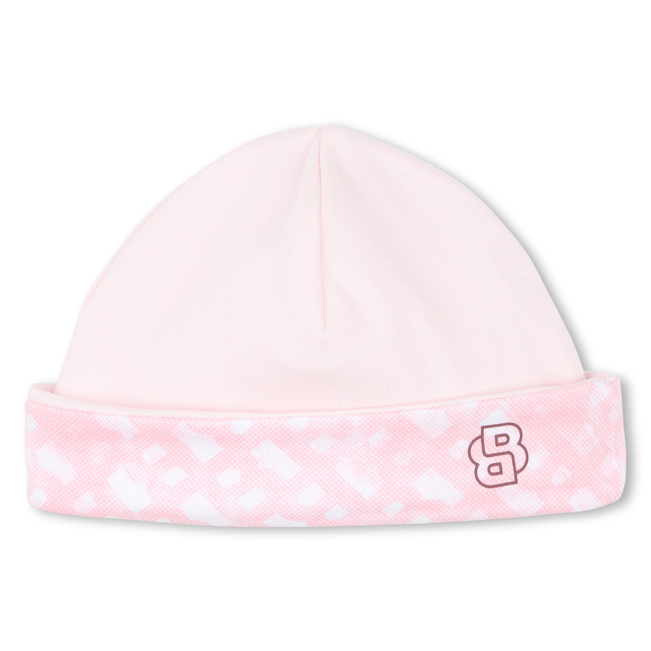 Boss conjunto para bebe niña consta de 3 piezas, mameluco, gorrito y babero