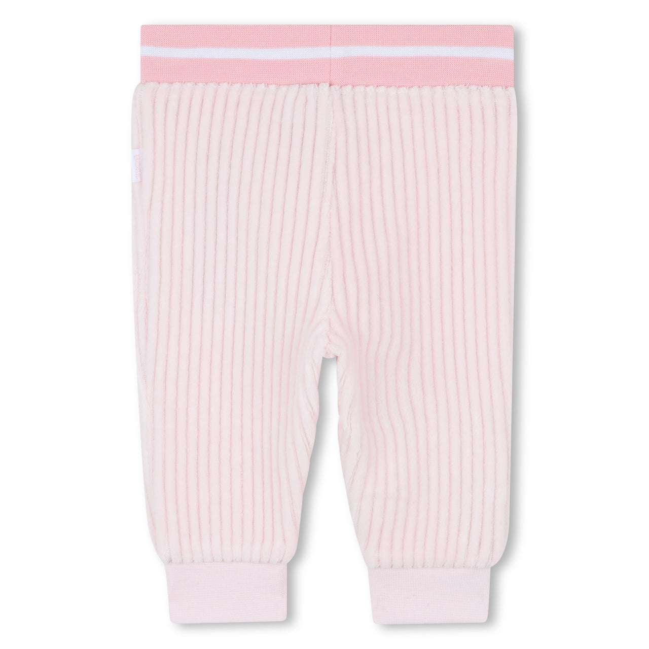 Boss set de pants rosa para bebe tela muy suave