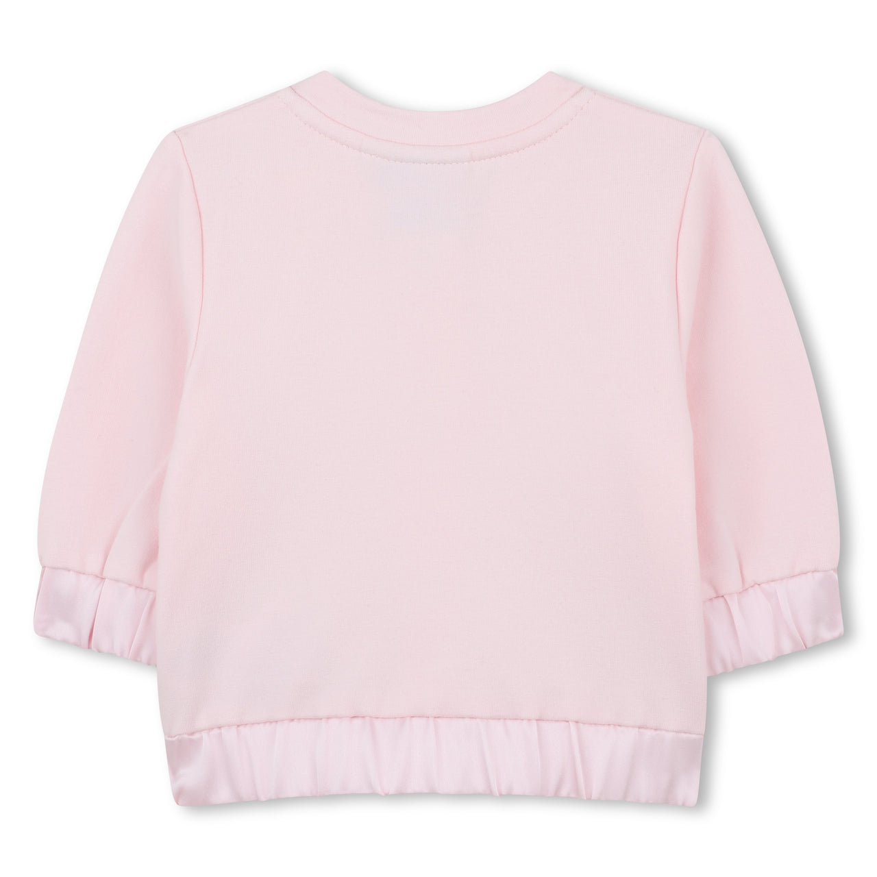 Boss set de pants con playera rosa para bebe