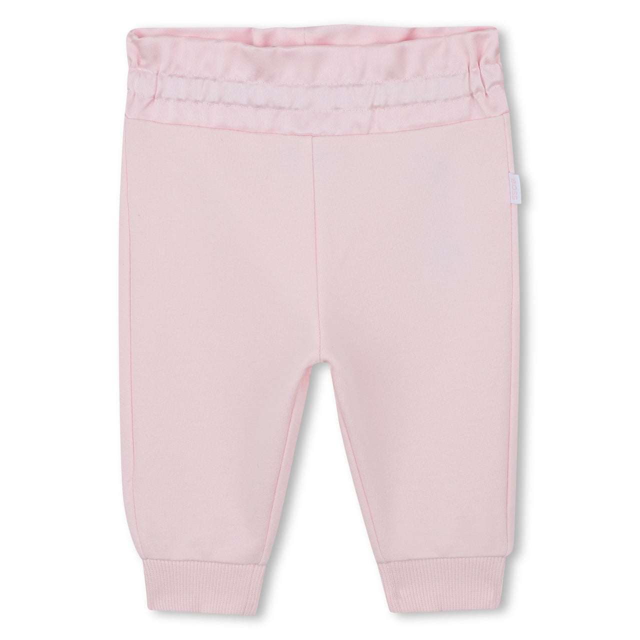 Boss set de pants con playera rosa para bebe
