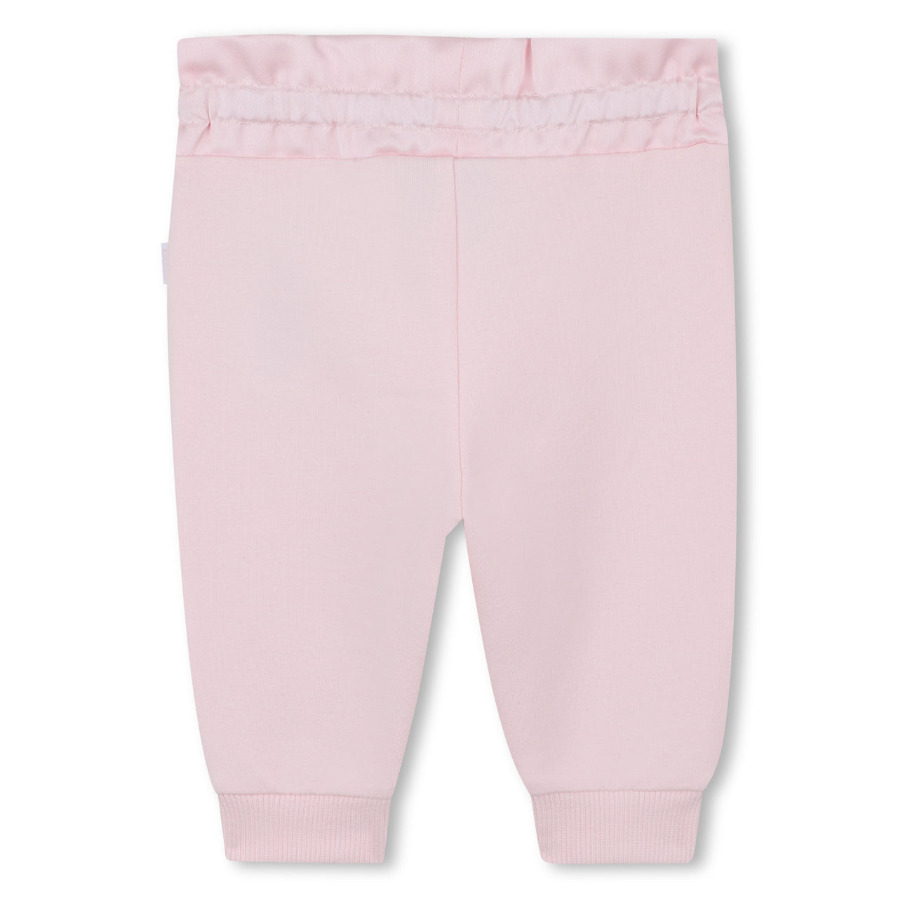 Boss set de pants con playera rosa para bebe