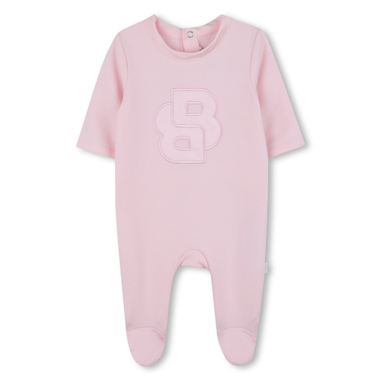 Boss mameluco para bebe niña rosa new logo