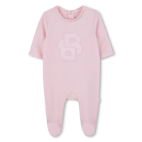 Thumbnail for Boss mameluco para bebe niña rosa new logo