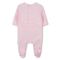 Thumbnail for Boss mameluco para bebe niña rosa new logo