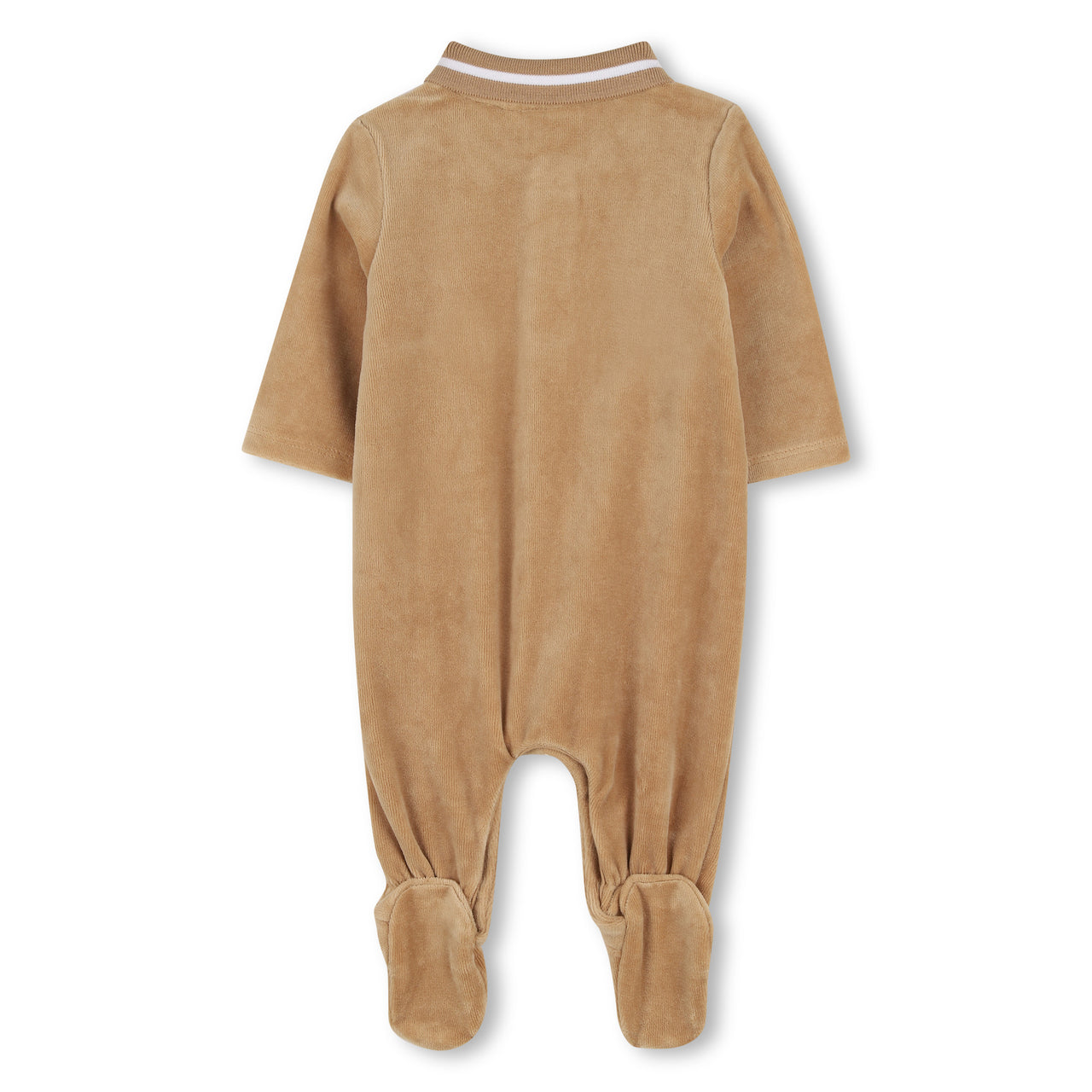 Boss mameluco para bebe color cookie, velvet