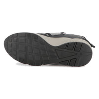 Thumbnail for BOSS Tenis para niño y teen color negro logo al frente sin agujetas