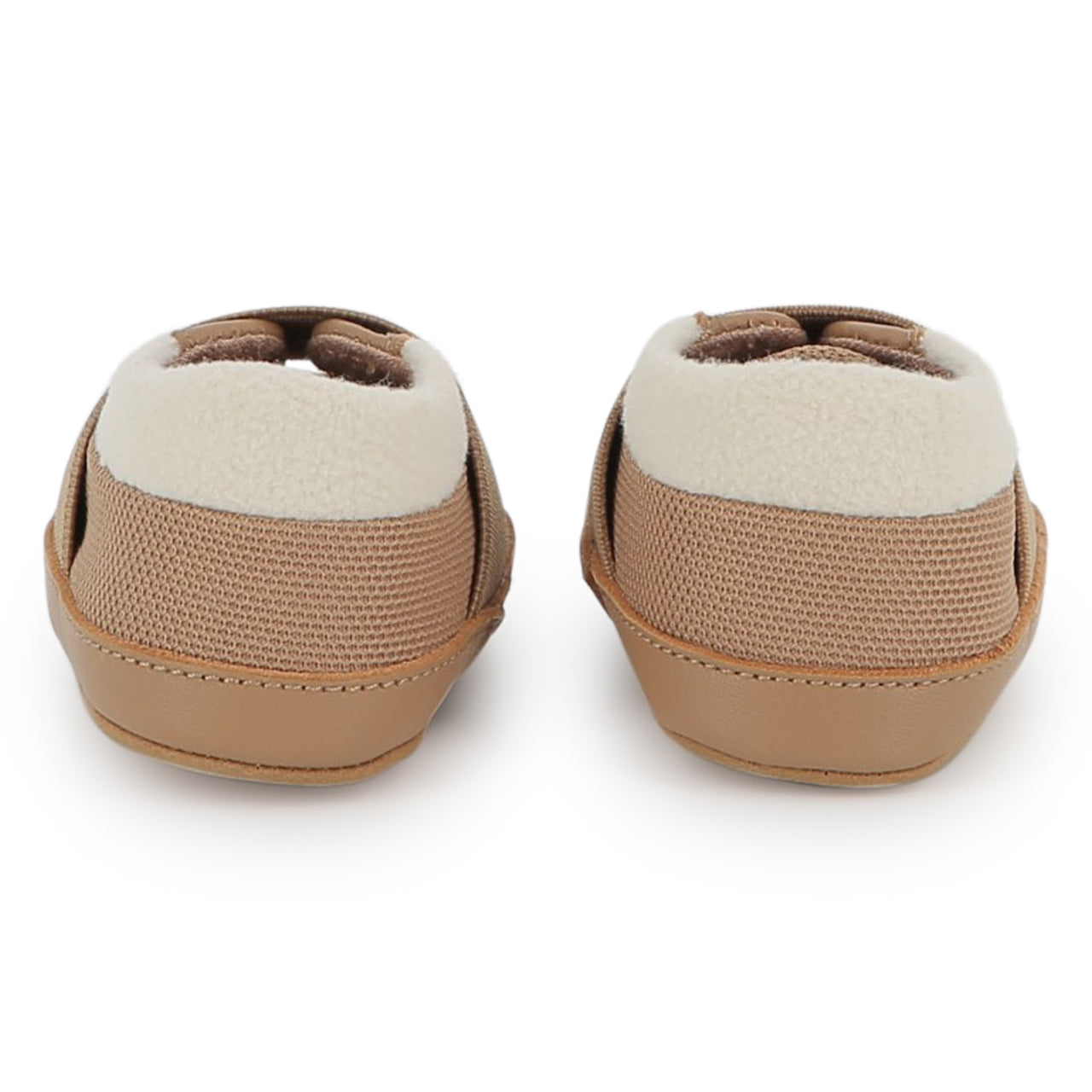 BOSS Zapatito para bebe color cookie con borrega