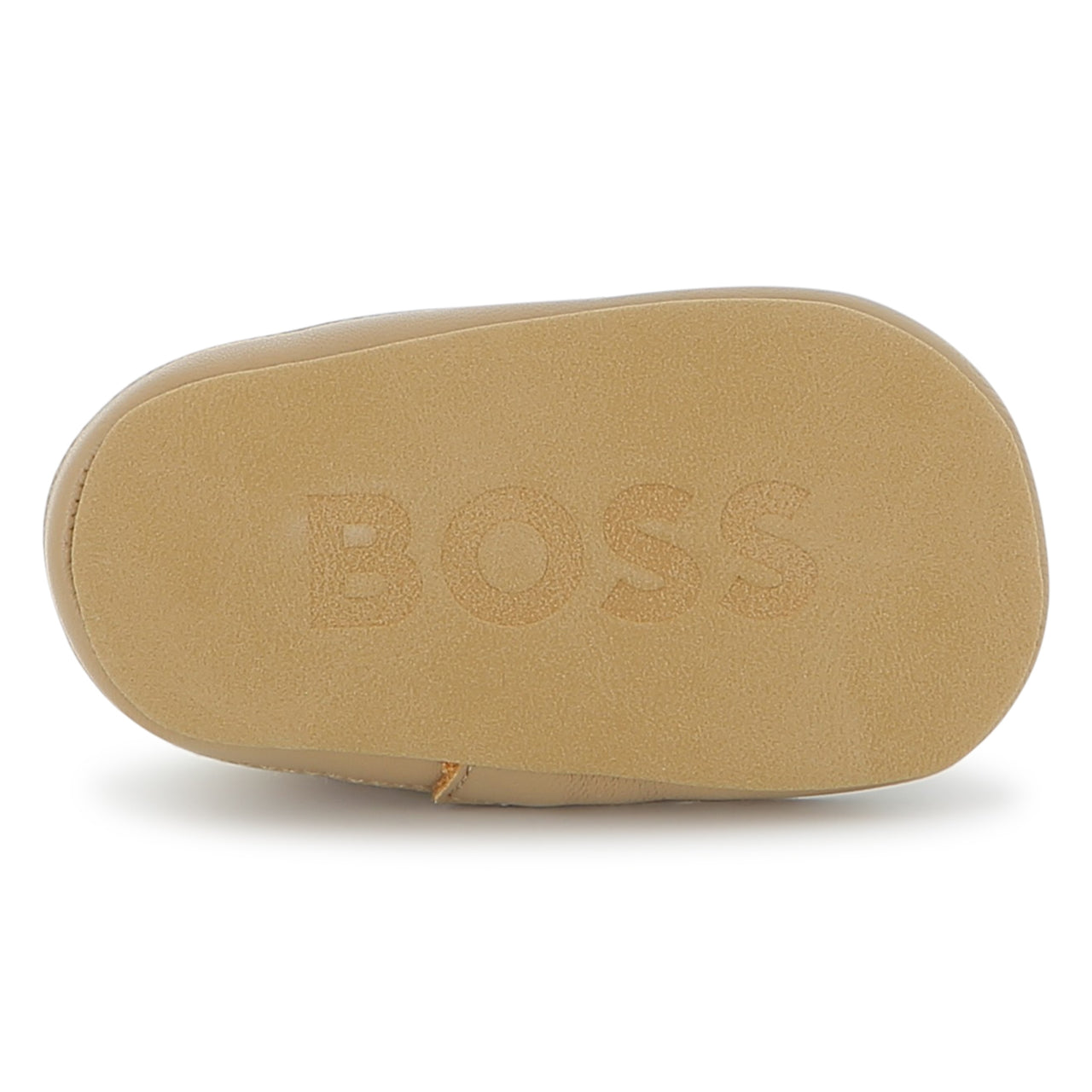 BOSS Zapatito para bebe color cookie con borrega