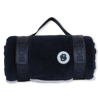 Thumbnail for BOSS Cobija para bebe azul marino enrrollable