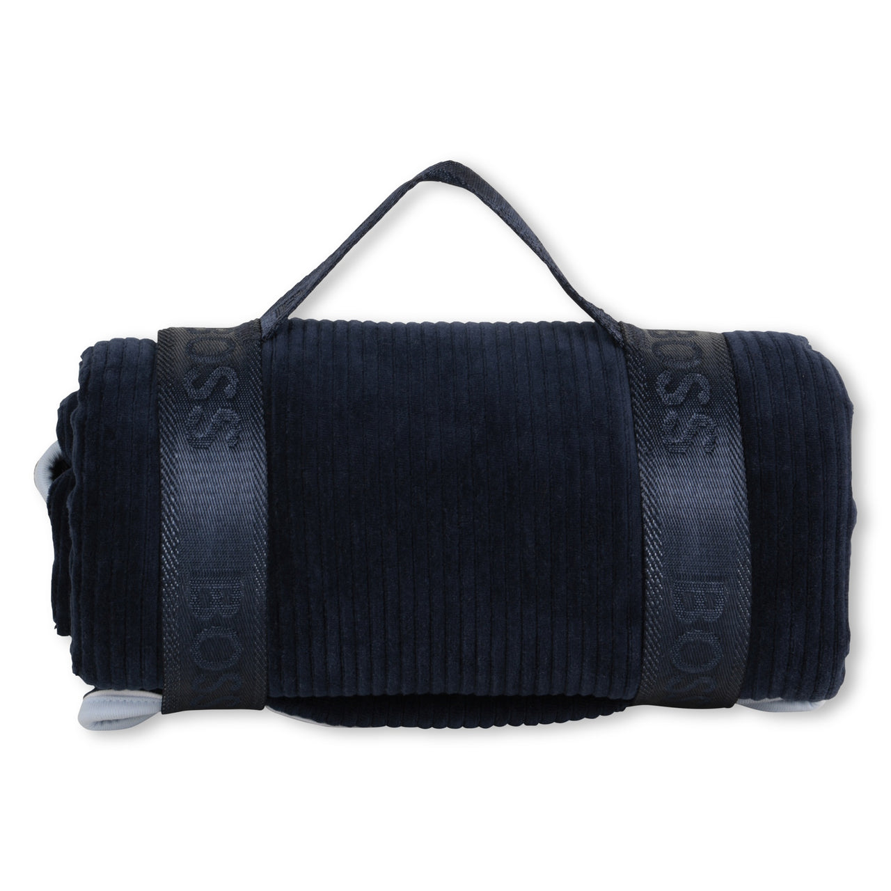 BOSS Cobija para bebe azul marino enrrollable