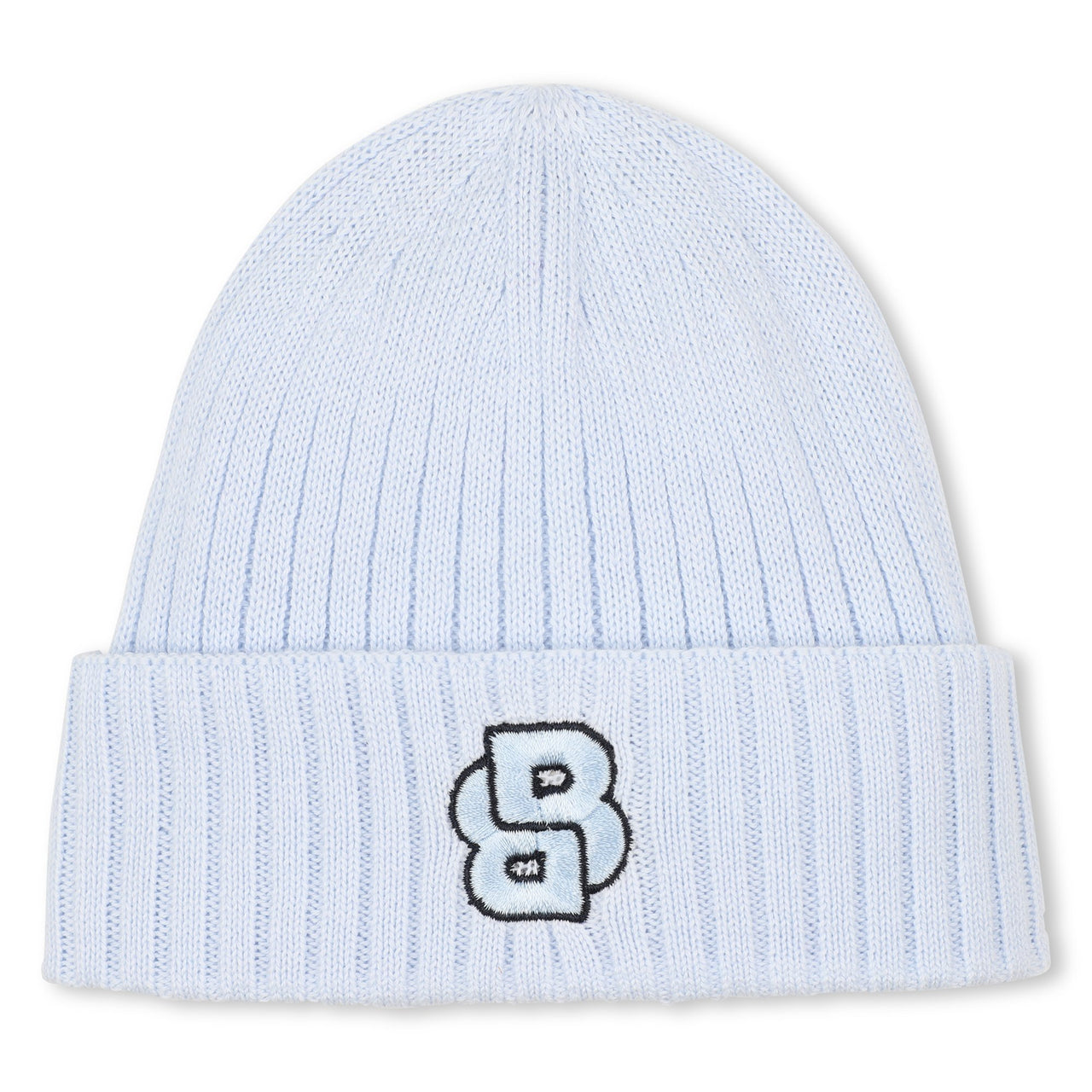BOSS Gorro para bebe niña tejido color azul cielo