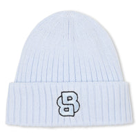 Thumbnail for BOSS Gorro para bebe niña tejido color azul cielo