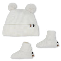 Thumbnail for Boss zapatitos para bebe tejidos unisex blanco