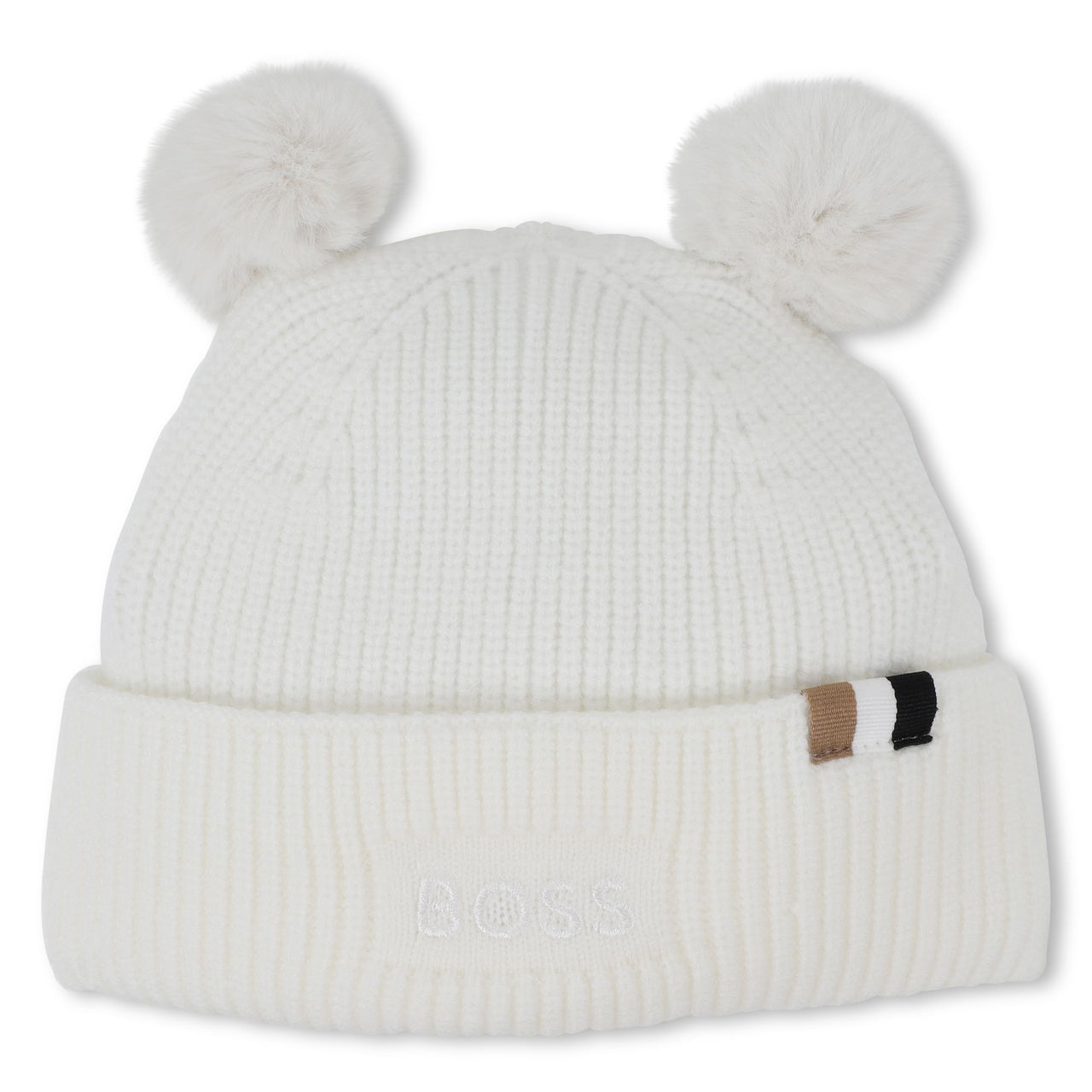 Boss zapatitos para bebe tejidos unisex blanco