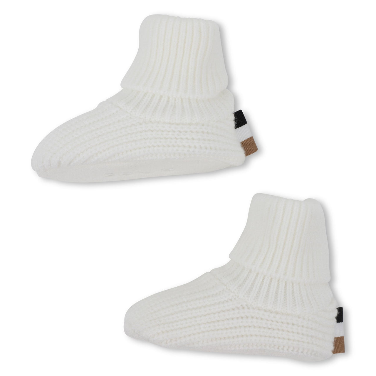 Boss zapatitos para bebe tejidos unisex blanco