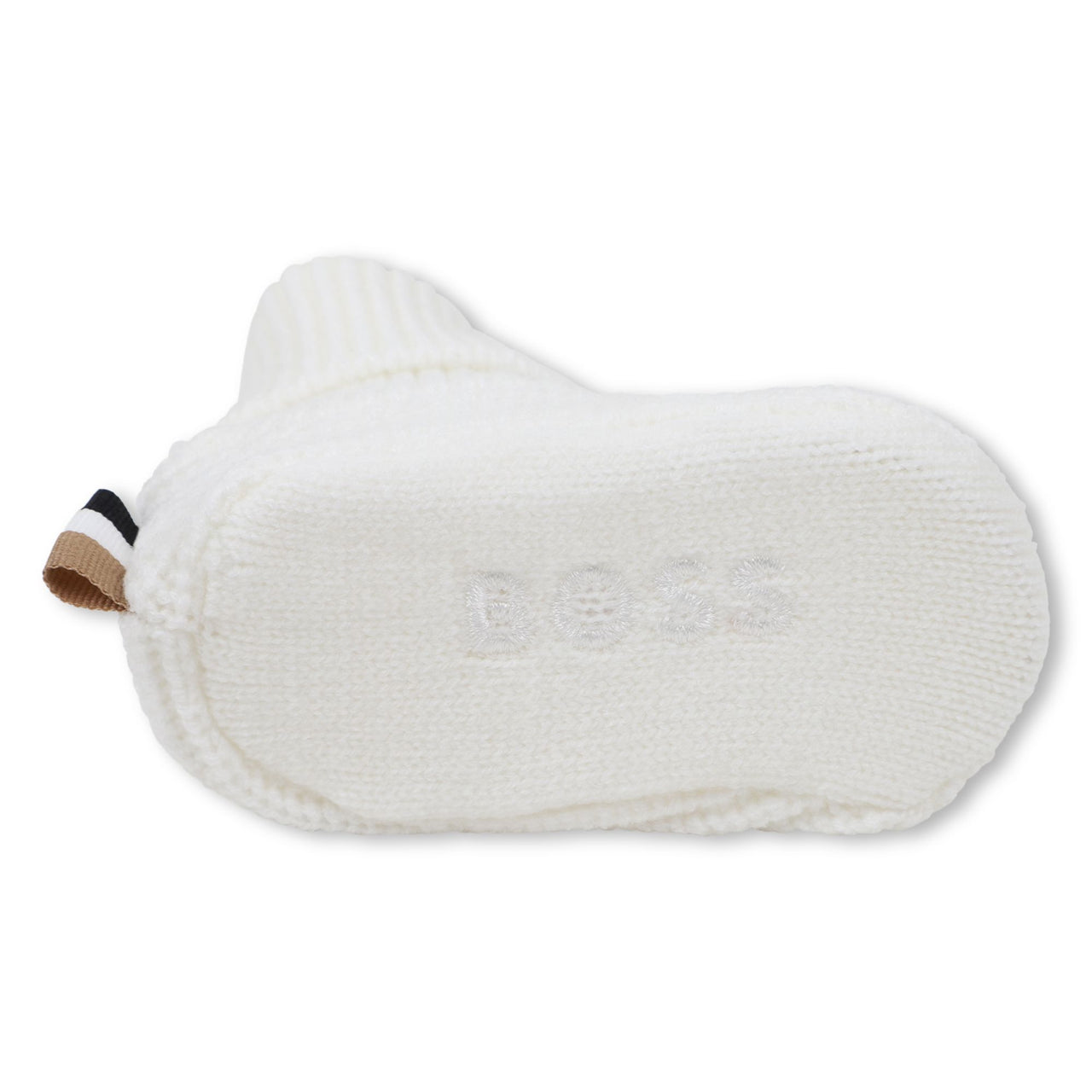 Boss zapatitos para bebe tejidos unisex blanco
