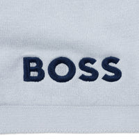 Thumbnail for BOSS cobija para bebe reversible azul marino y azul cielo