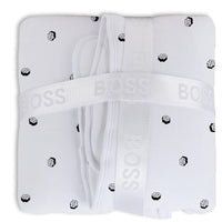 Thumbnail for BOSS cobija para bebe reversible unisex blanco y all over nes logo