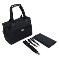 Thumbnail for BOSS Pañalera con accesorios all over print new logo azul marino