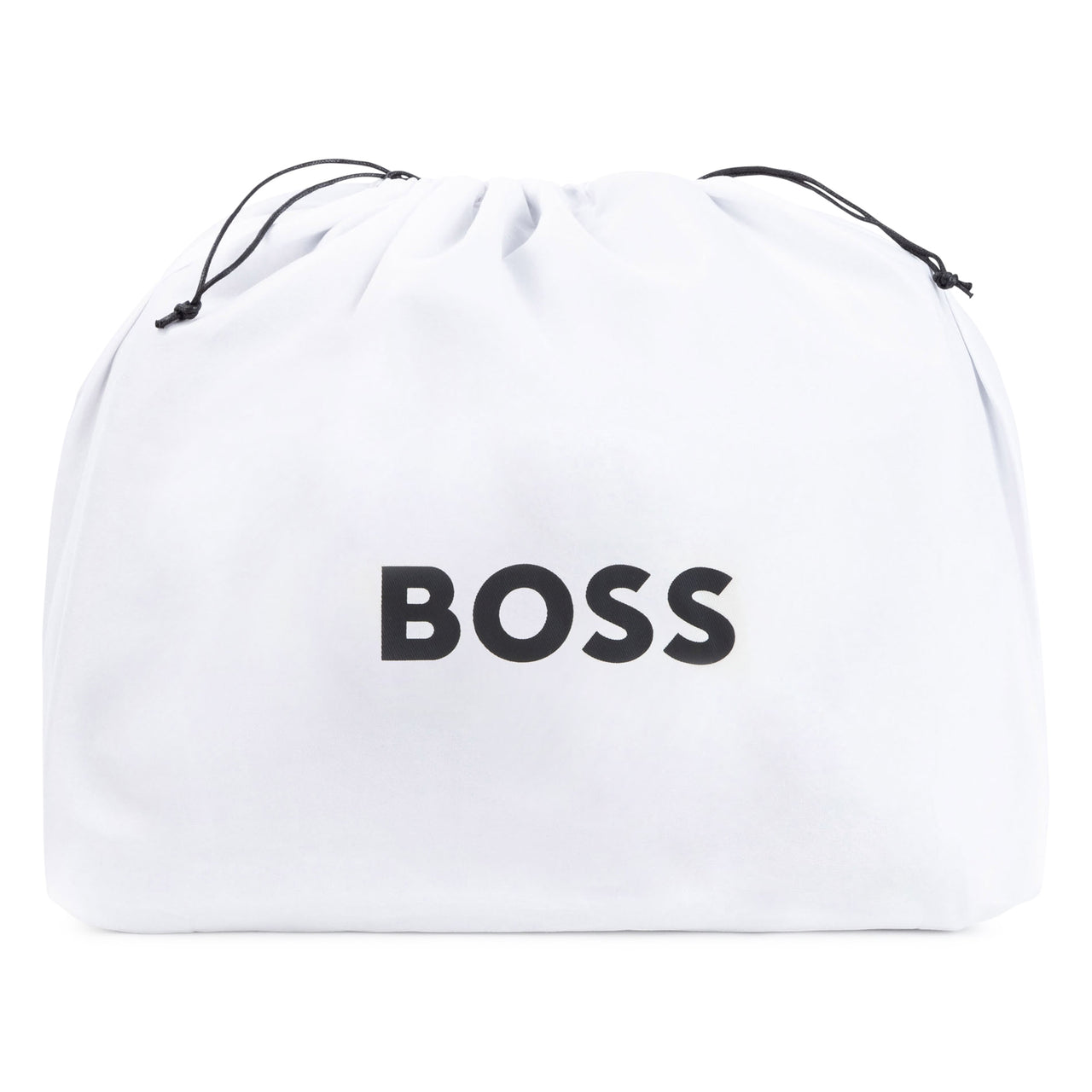 BOSS Pañalera con accesorios all over print new logo azul marino