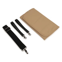 Thumbnail for BOSS Pañalera con accesorios color cookie logo vertical