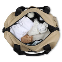 Thumbnail for BOSS Pañalera con accesorios color cookie logo vertical