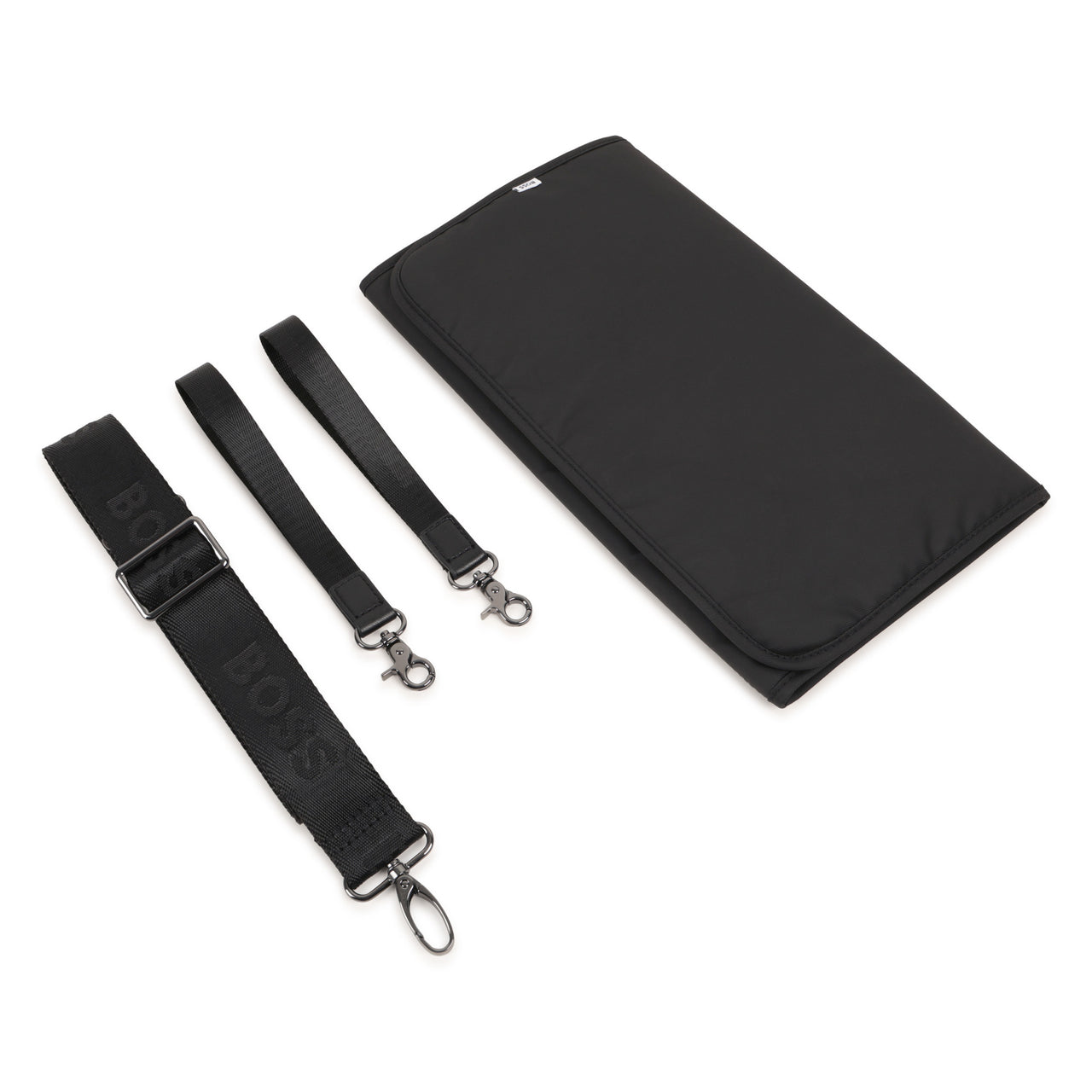 BOSS Pañalera formal con accesorios color negro