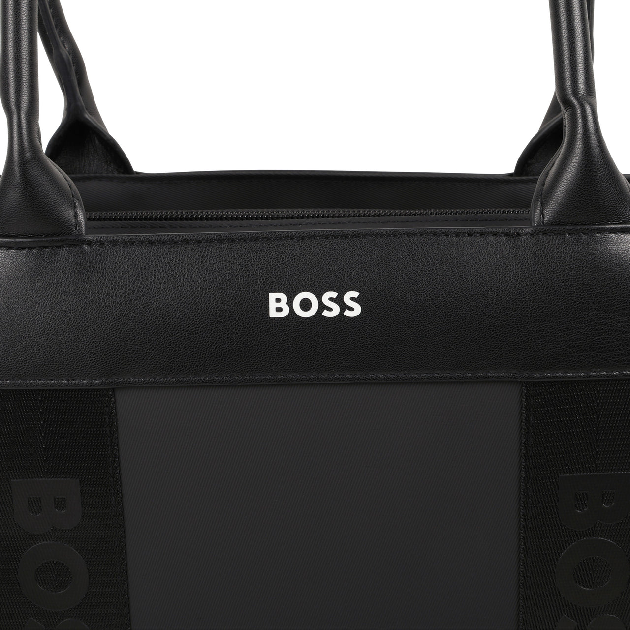 BOSS Pañalera formal con accesorios color negro