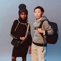 Thumbnail for BOSS Gorra para niña y teen logo al tono con destellos dorados