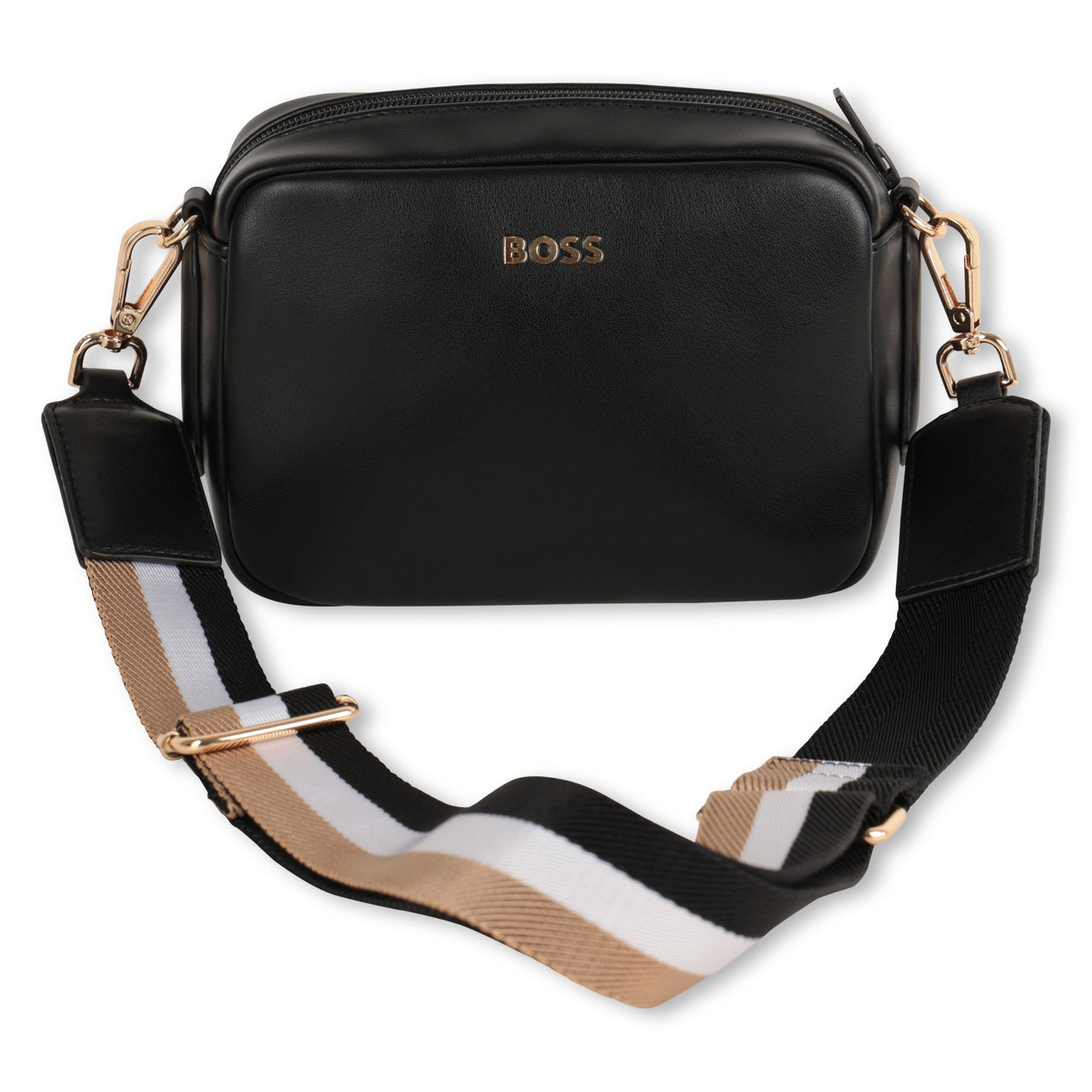 BOSS Bolsa para niña color negro new logo