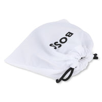 Thumbnail for BOSS cinturon para niño y teen color negro hebilla de metal tribanda