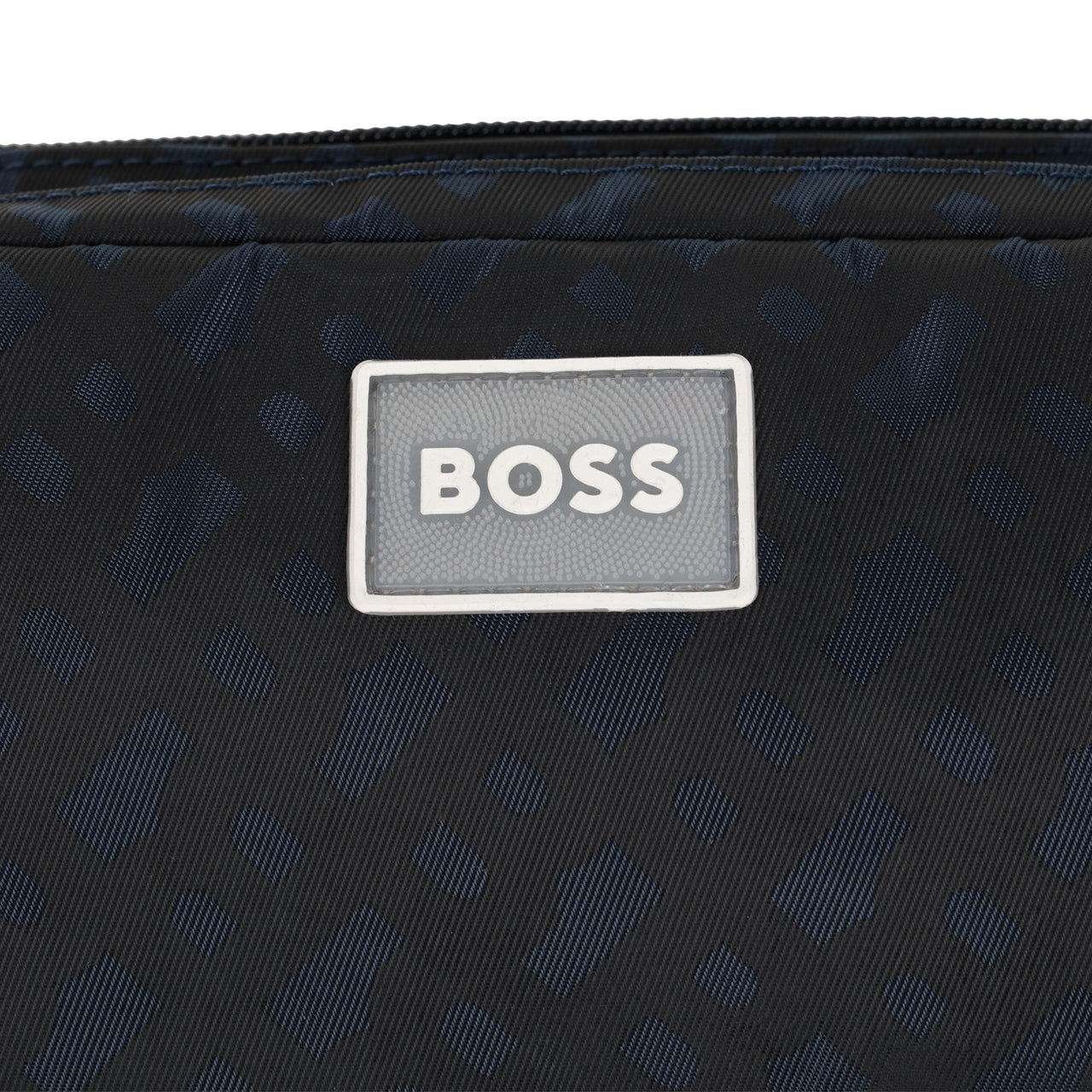 BOSS Cangurera o cross body Azul marino, All Over print logo