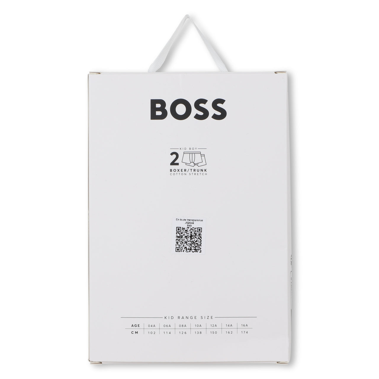 BOSS Set de 2 boxers para niño y teen, cookie y marino