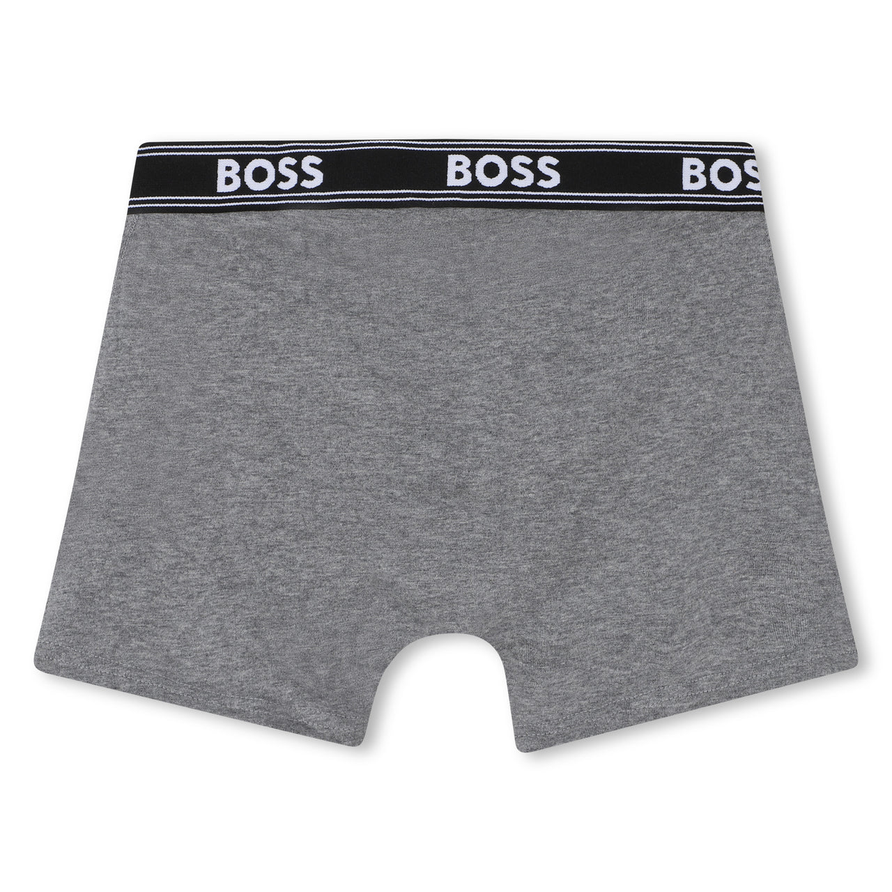 BOSS Set de 5 boxers para niño y teen, gris y negro