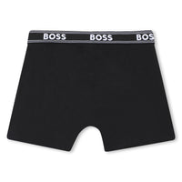 Thumbnail for BOSS Set de 5 boxers para niño y teen, gris y negro